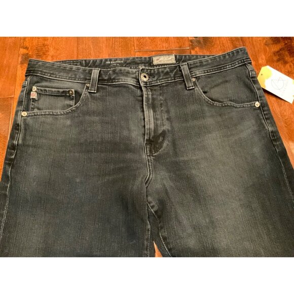 AG Adriano Goldschmied Men's "The Graduate" Tailored Leg Blue Jeans, Size 36 - Picture 2 of 8
